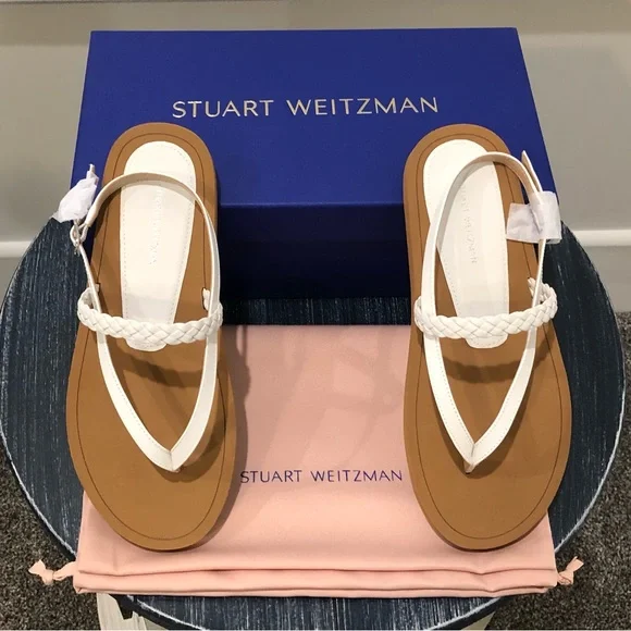 Stuart Weitzman Braided Sandals